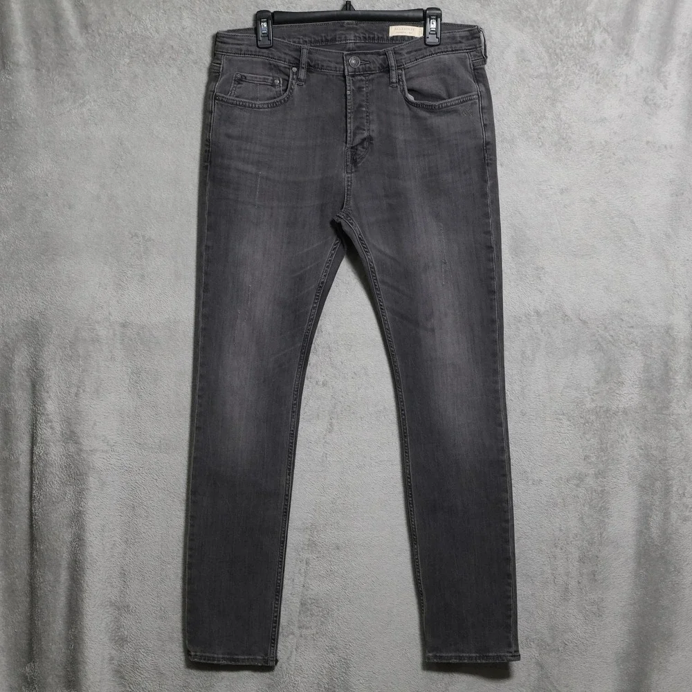 allsaints cigarette jeans Ione Skinny in Blue for Men When they are ready for a freshening up ALLSAINTS Cigarette Damaged Skinny Jeans